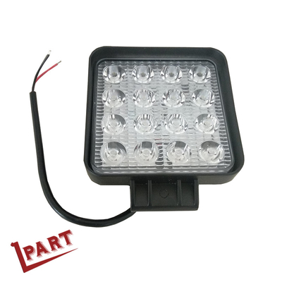 Le chariot élévateur imperméable de LED allume la lampe de phare avec 16 ampoules de LED