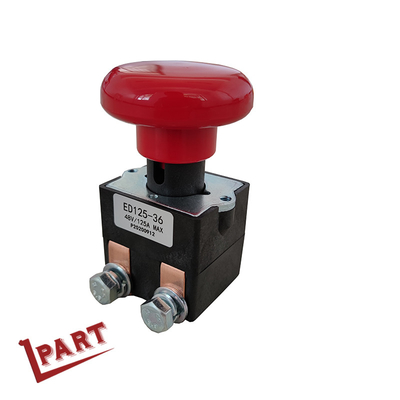 Commutateur de bouton poussoir d'arrêt d'urgence d'Estop de chariot élévateur ED125-36