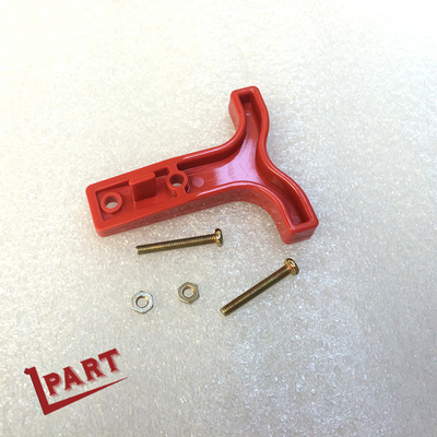 le connecteur électrique de prise de batterie du chariot élévateur 50A manipulent la couleur rouge