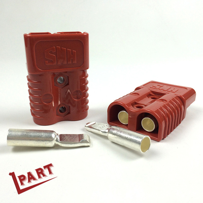 Connecteur électrique SB175A de pièces de batterie de chariot élévateur d'ODM 600V rouge