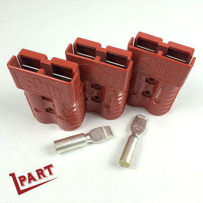 La batterie électrique rouge de chariot élévateur partie 3T les accessoires 600V de la prise 350A