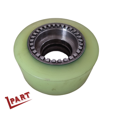 Roues résistantes de roulette d'unité centrale de chariot élévateur de roue d'entraînement de chariot élévateur de 10 pouces pour 7FBR 2T 3T