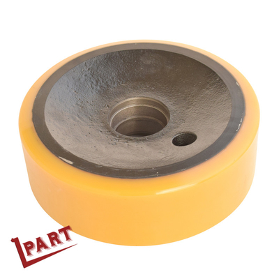 Le camion de palette en nylon de polyuréthane de chariot élévateur roule 285x100x72mm pour R14 R16