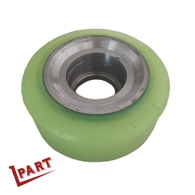 Palette en nylon Jack Wheels Roller de palette électrique de chariot élévateur 178mmx73mm