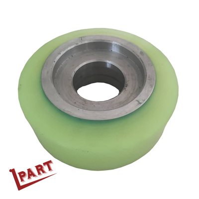 Palette en nylon Jack Wheels Roller de palette électrique de chariot élévateur 178mmx73mm