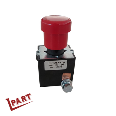 D'ODM de chariot élévateur d'alimentation de secours commutateur ED125X-16 48V 125A de bouton