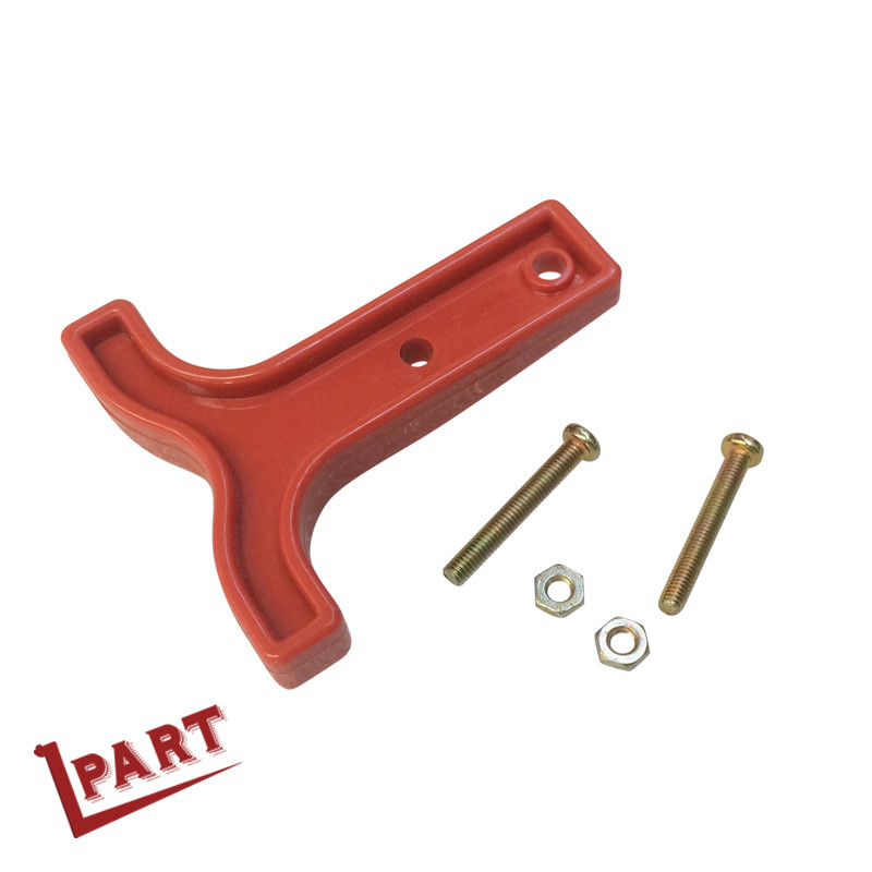 le connecteur électrique de prise de batterie du chariot élévateur 50A manipulent la couleur rouge