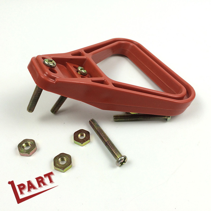 Poignée électrique rouge de connecteur de prise de chargeur de chariot élévateur pour la batterie de 175A 350A