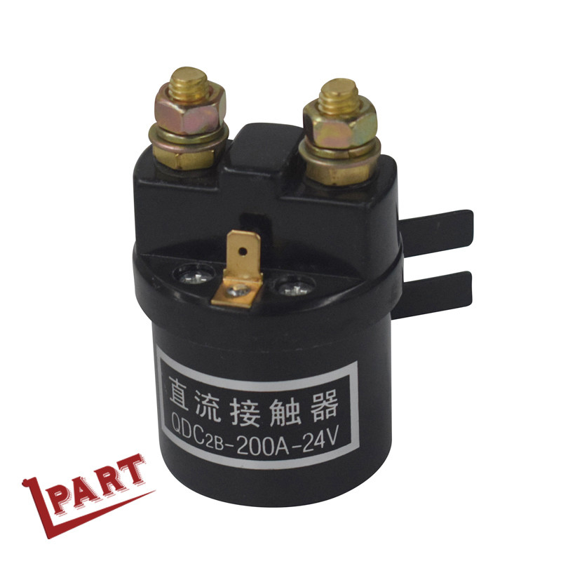 Contacteur à haute tension 24V d'alimentation CC pour le camion de palette électrique