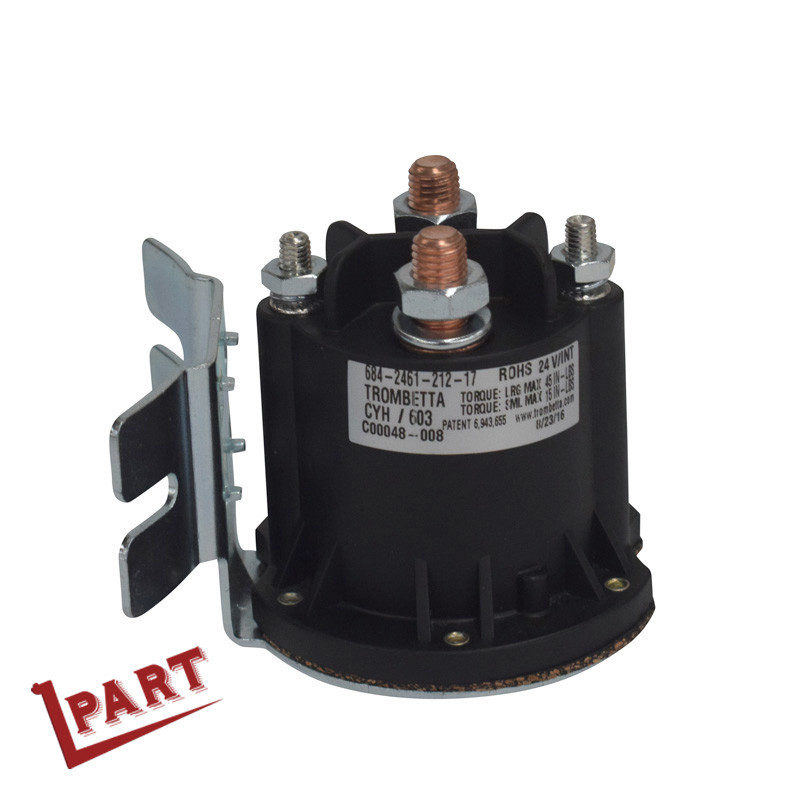 Contacteur à haute tension d'ascenseur de C.C 24V 300A pour l'empileur
