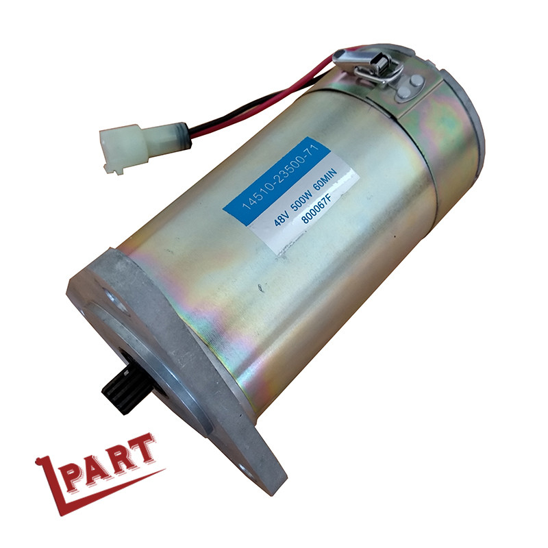 Le camion de fourchette 6FB électrique circule en voiture le moteur 14510-23500-71 de chariot élévateur de 48 volts