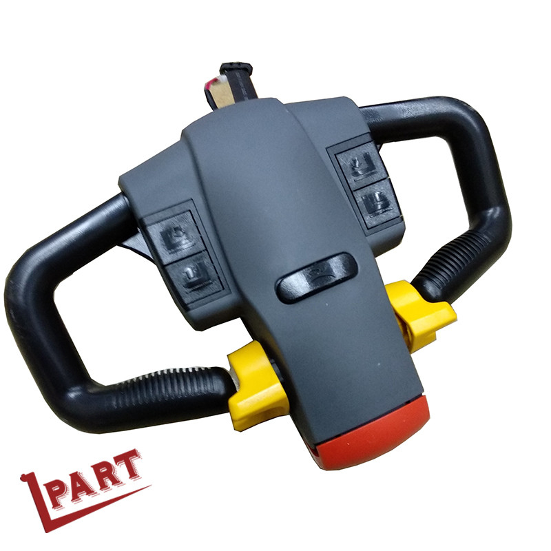 Têtes électriques de talle de Mini Pallet Truck Forklift Handle avec le commutateur principal et le compteur horaire